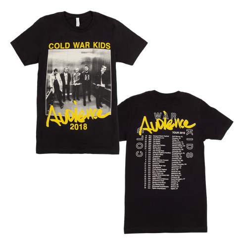 Cold Ware Kids Audience Tour 2018 Tee