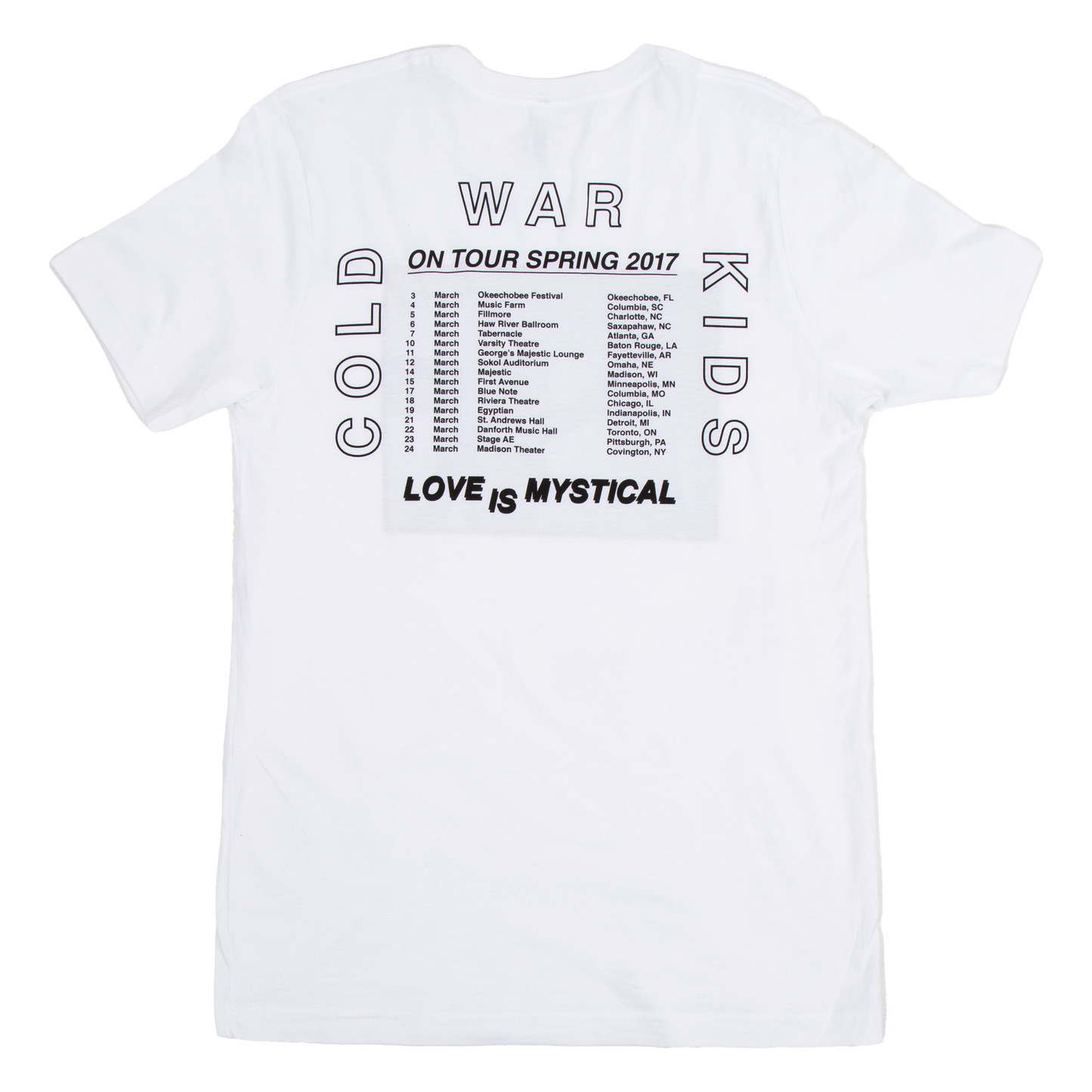 2017 Tour Selfie Tee