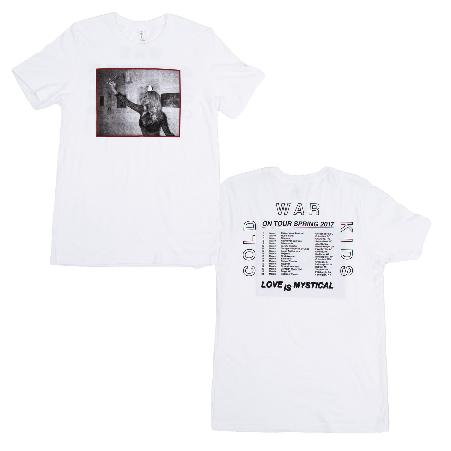 2017 Tour Selfie Tee