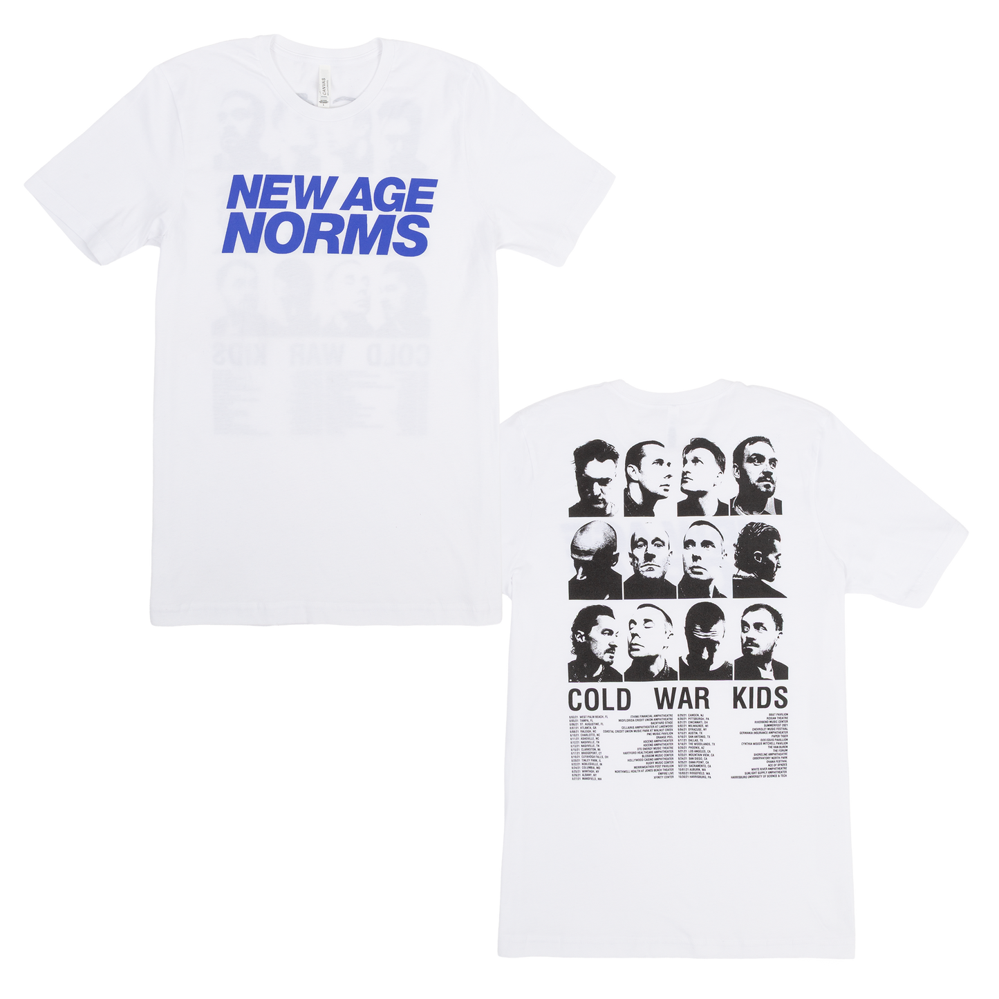 Cold Ware Kids New Age Norms 2021 Tour Tee