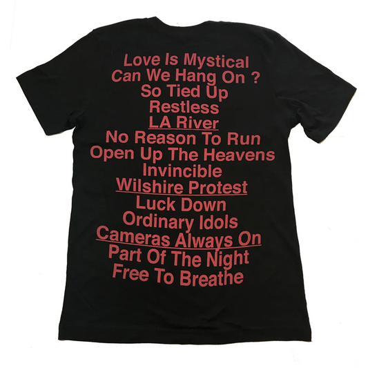 LA Divine Tracklist T-Shirt - Black