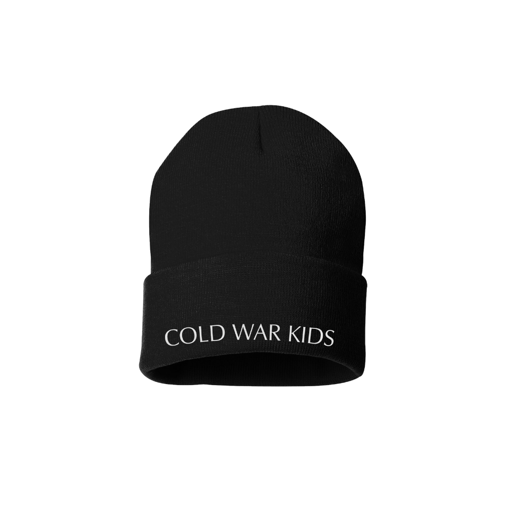 Cold War Kids Black Beanie