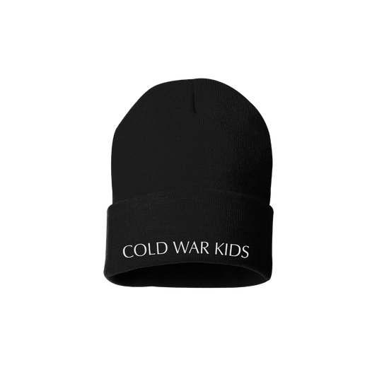 Cold War Kids Black Beanie